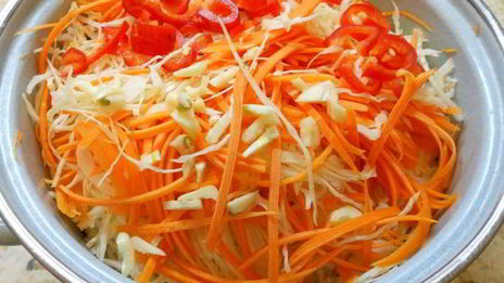 острая маринованная капуста