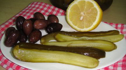 Маринованные огурцы