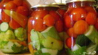 Патиссоны, маринованные на зиму