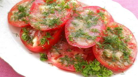 помидоры маринованные за 30 минут