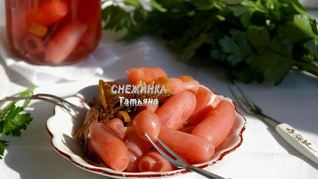 Редис маринованный с зеленым луком