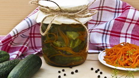 огурцы по-корейски на зиму