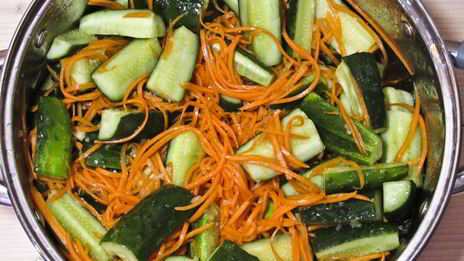 огурцы по-корейски на зиму