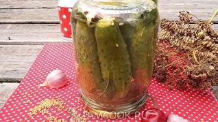 Огурцы с семенами горчицы на зиму