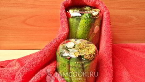 огурцы с семенами горчицы на зиму