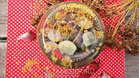 огурцы с семенами горчицы на зиму