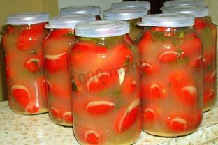 Помидоры холодным способом с горчицей на зиму