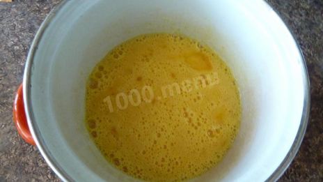 апельсиновый рулет с повидлом