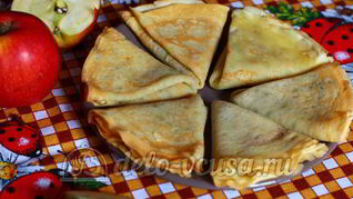 Блинчики с повидлом