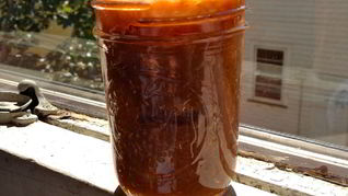 Повидло из яблок с корицей