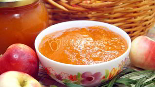 Повидло из яблок с облепихой