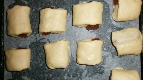 слойка с повидлом