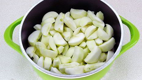 яблочное повидло с ванилином