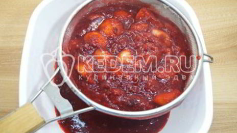 яблочное повидло со смородиной