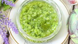 Приправа из чесночных стрелок на зиму