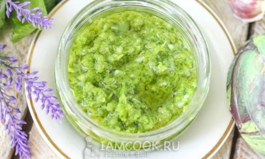 Рецепт приправы из чесночных стрелок на зиму