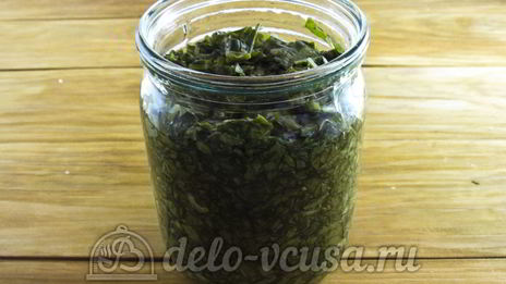 щавель с солью на зиму