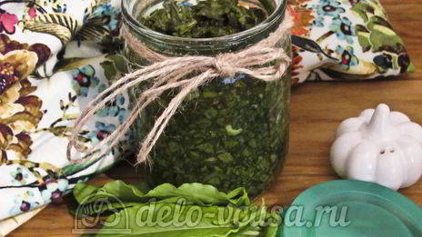 щавель с солью на зиму