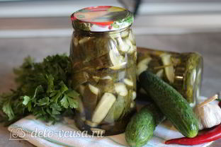 Сладкие огурцы на зиму