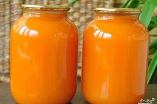 Сок из тыквы на зиму