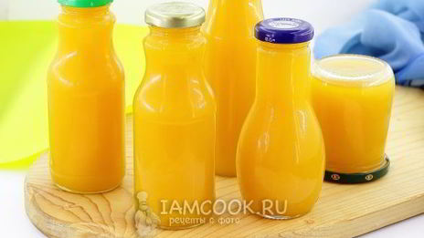 сок из тыквы с яблоками на зиму