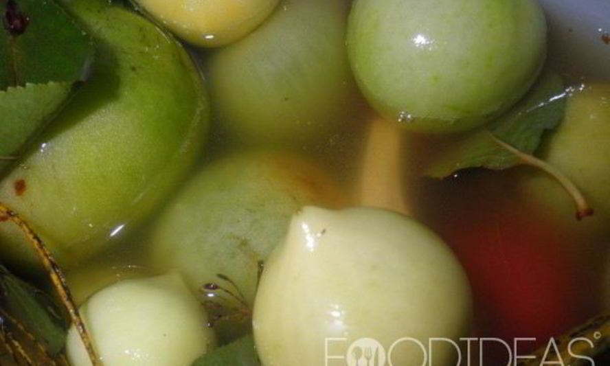 Рецепт бочковых зеленых помидоров