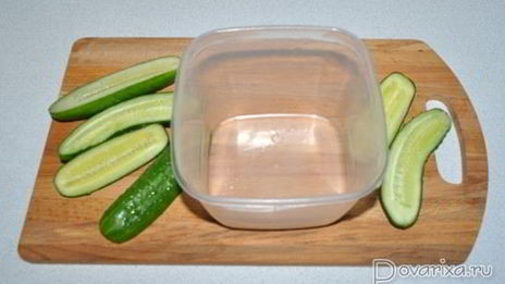 быстрые малосольные огурцы