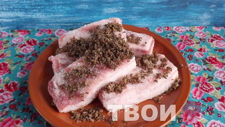 домашнее сало