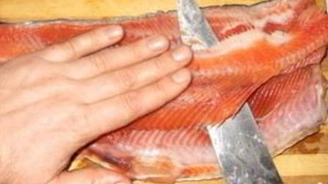 горбуша слабосоленая