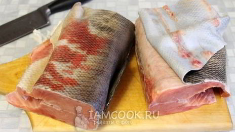 горбуша, соленая под семгу