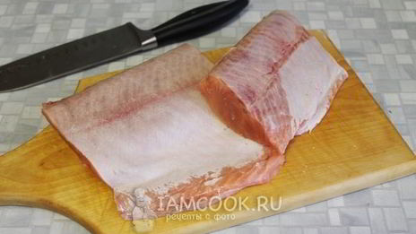 горбуша, соленая под семгу