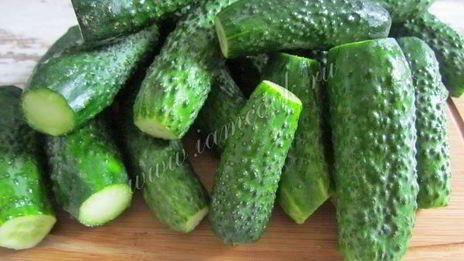 хрустящие малосольные огурцы