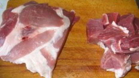 кислая капуста со свининой