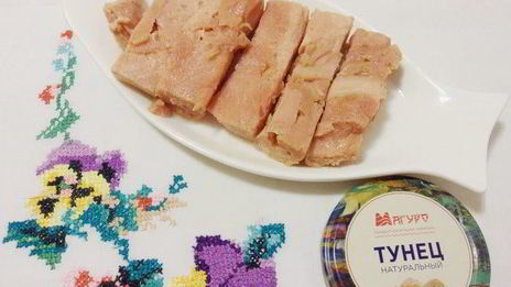 консервированный тунец в сметане