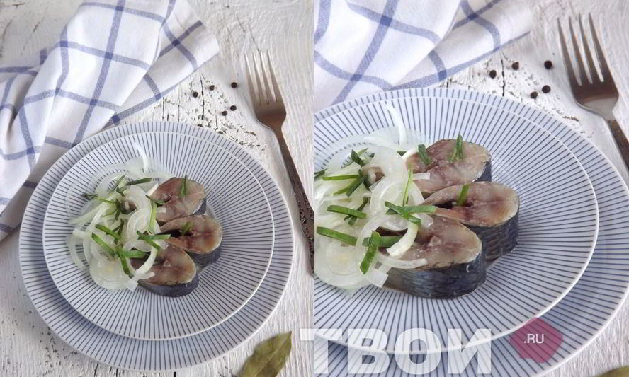 Рецепт малосольной сельди