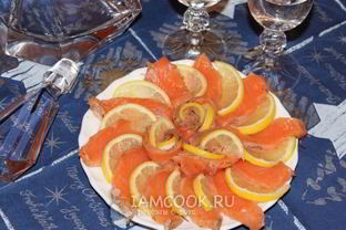 Малосольная семга по-скандинавски