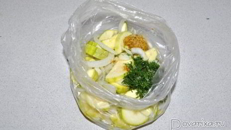 малосольные кабачки за 20 минут