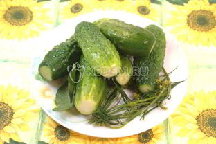 Малосольные огурчики