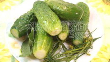 малосольные огурчики