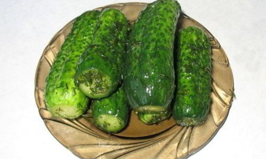 Рецепт малосольных огурцов без рассола