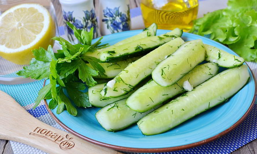 Рецепт малосольных огурцов за 2 часа