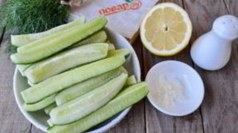 малосольные огурцы за 2 часа