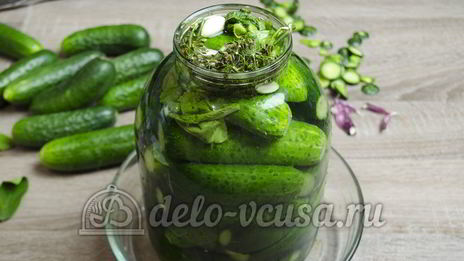 малосольные огурцы
