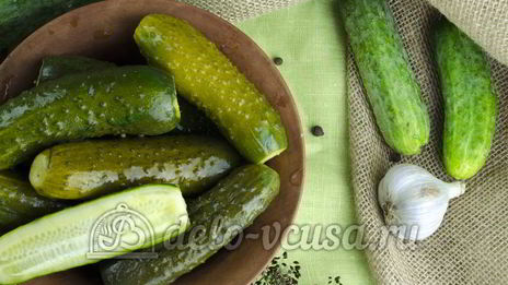 малосольные огурцы