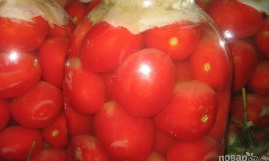 Рецепт малосольных помидоров с горчицей