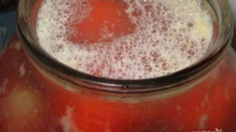 малосольные помидоры с горчицей