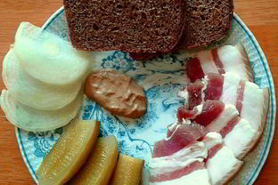 Сало в рассоле по-домашнему