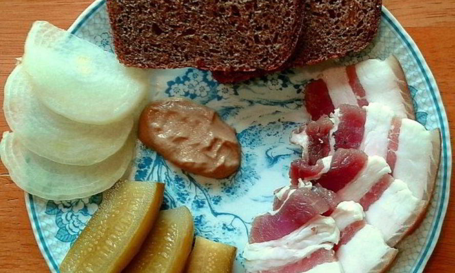 Рецепт сала в рассоле по-домашнему