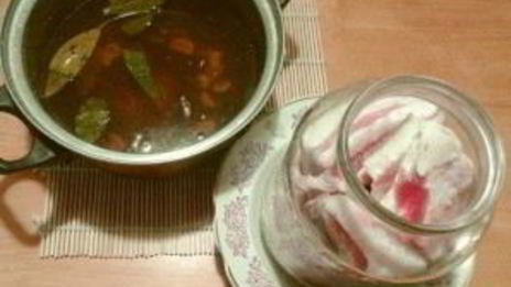 сало в рассоле по-домашнему