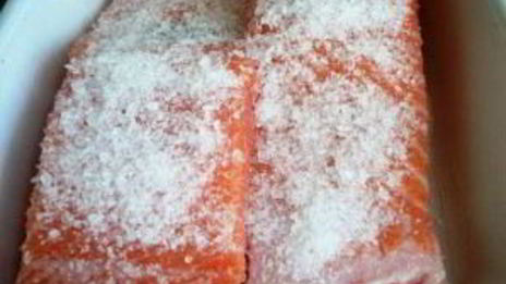 семга малосольная